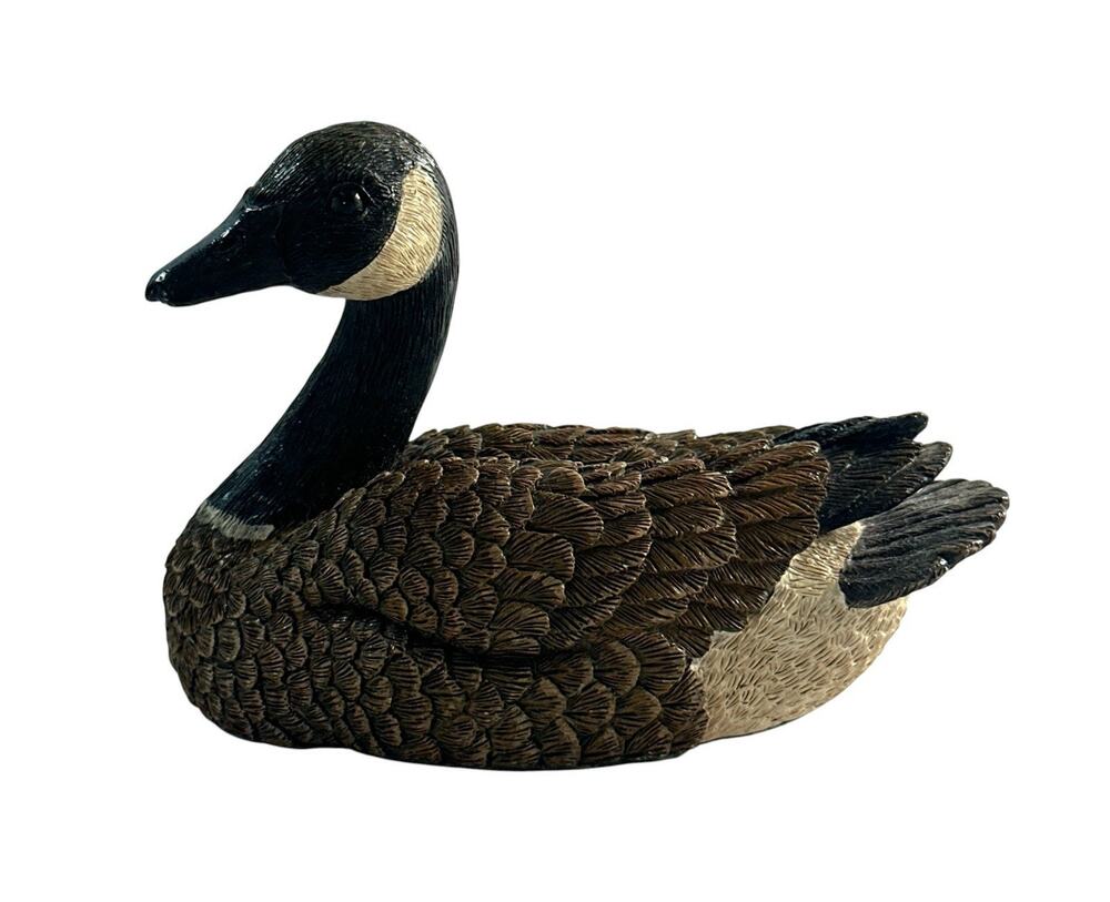 Kathy Wise Canada Goose Resin Figurine Wildlife Bird Décor 4.5”